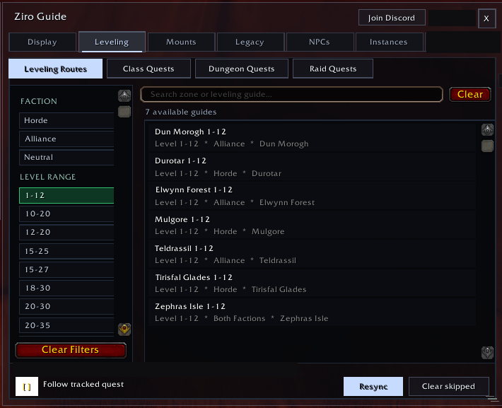 Leveling browser