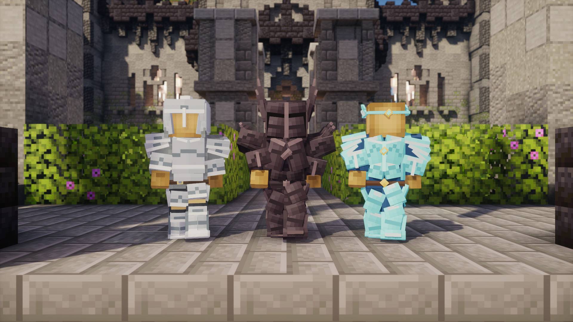 Thumbnail Real in-game screenshot. Minecraft Java 26.3 with Photon shaders. Map: The Palace of the Ancients by Bambusz. Shaders and map are separate downloads.