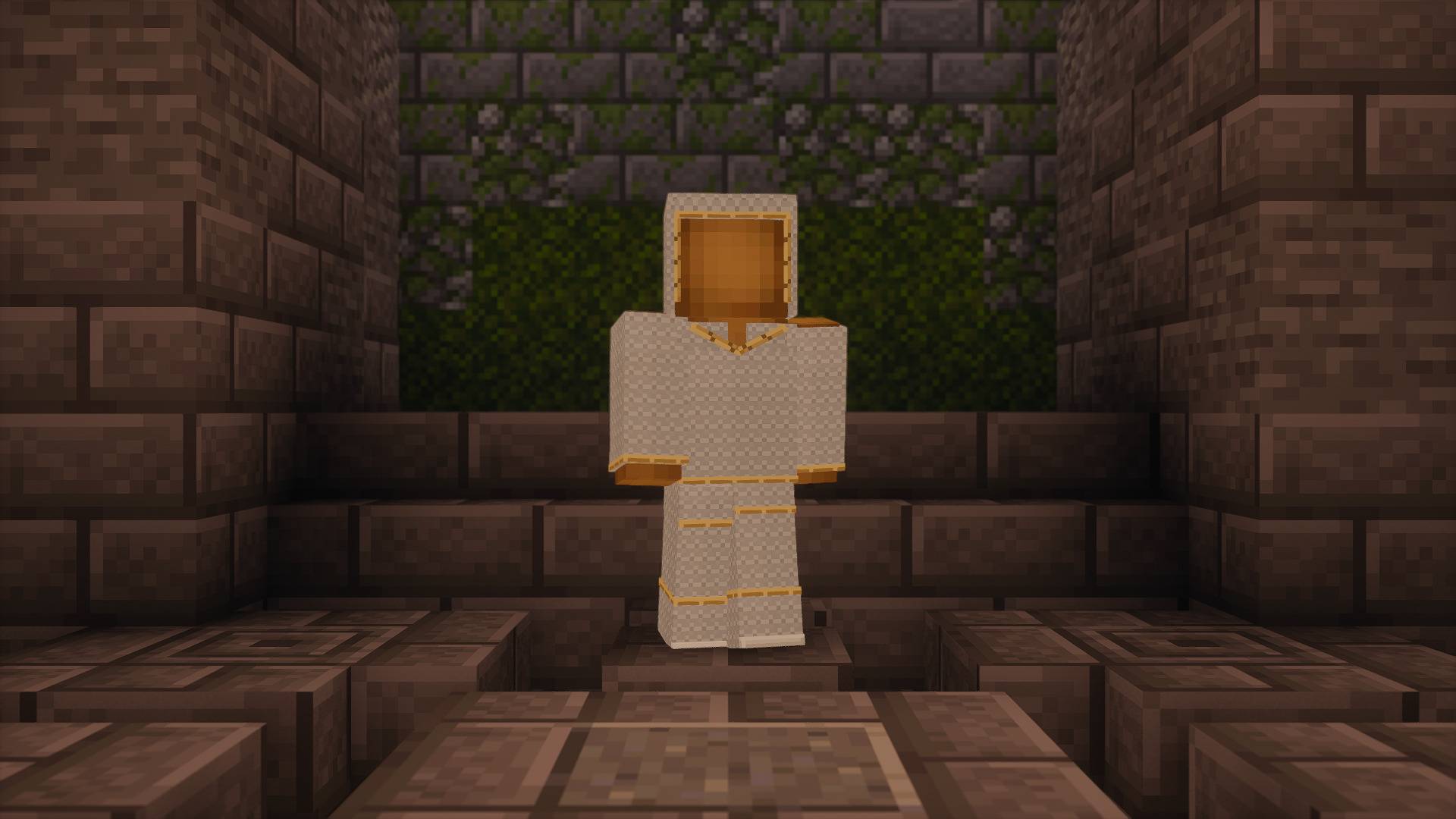 Thumbnail Real in-game screenshot. Minecraft Java 26.3 with Photon shaders. Map: The Palace of the Ancients by Bambusz. Shaders and map are separate downloads.
