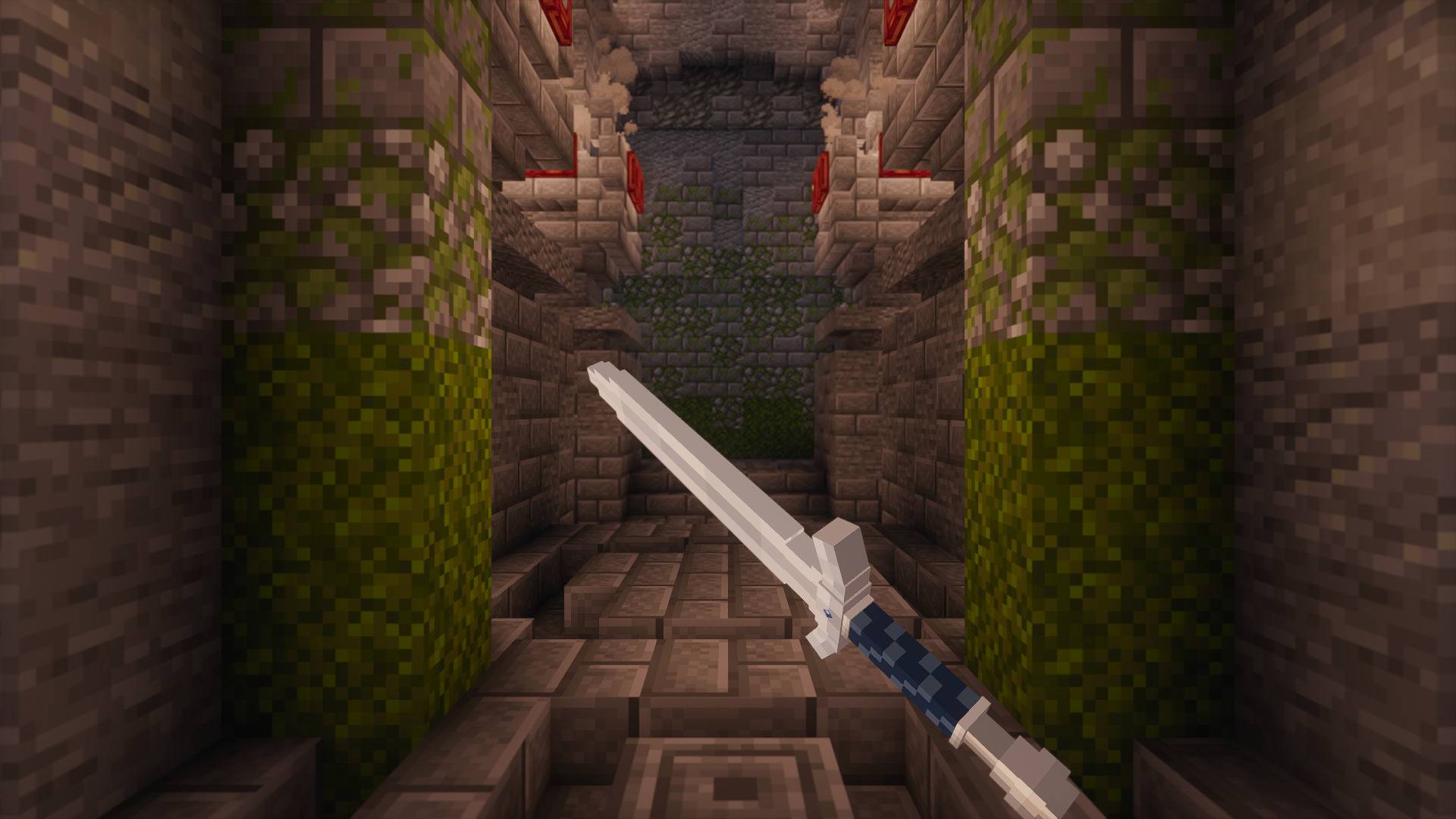 Thumbnail Real in-game screenshot. Minecraft Java 26.3 with Photon shaders. Map: The Palace of the Ancients by Bambusz. Shaders and map are separate downloads.