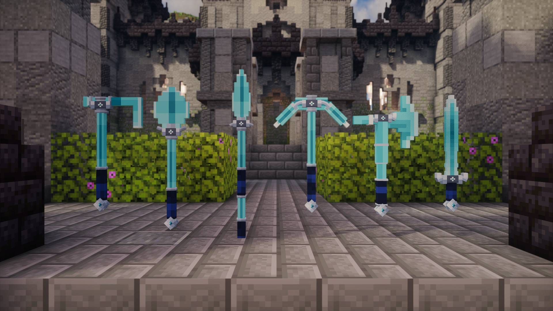 Thumbnail Real in-game screenshot. Minecraft Java 26.3 with Photon shaders. Map: The Palace of the Ancients by Bambusz. Shaders and map are separate downloads.