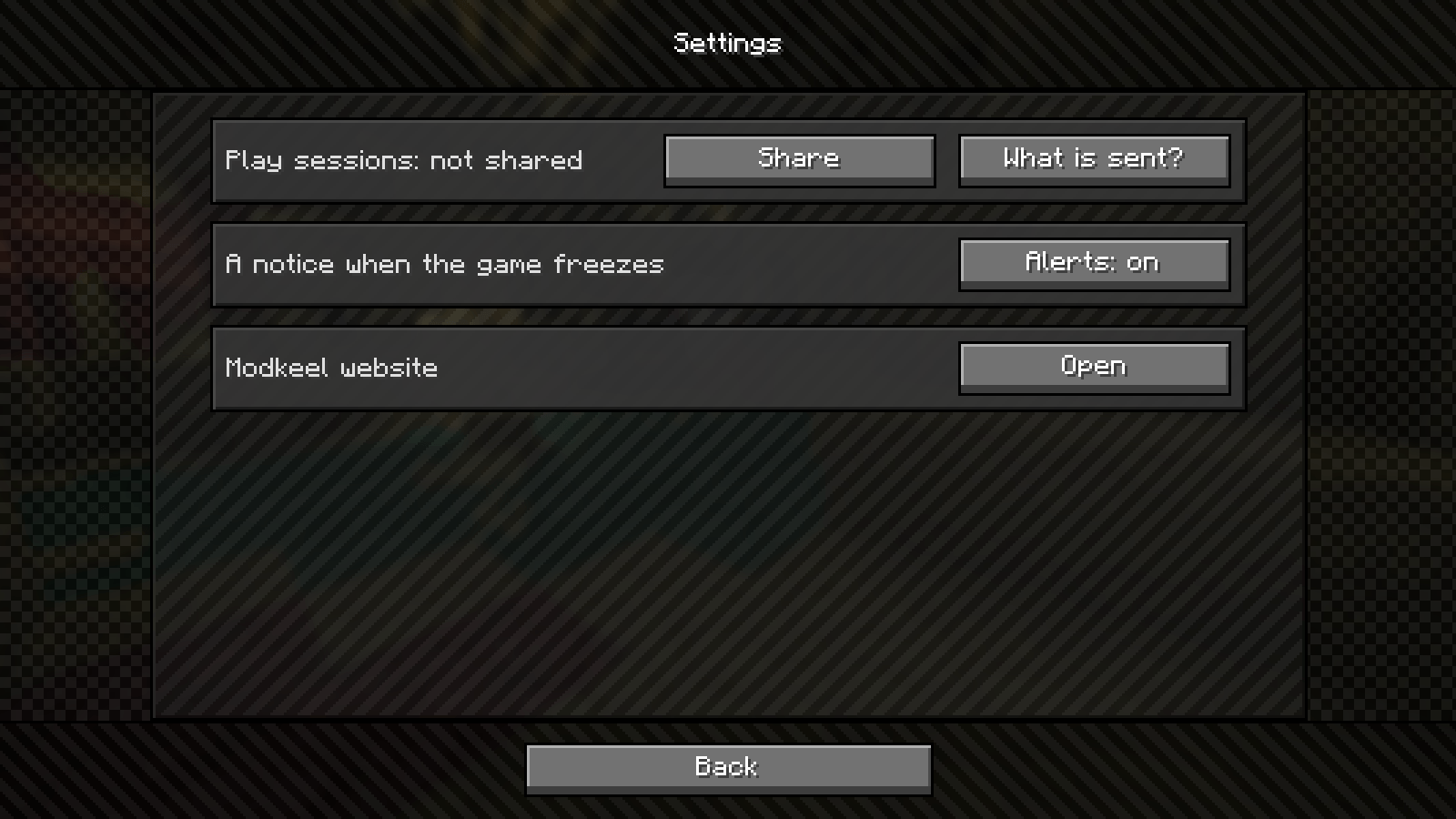 Thumbnail Sharing, lag spike alerts and the Modkeel website.