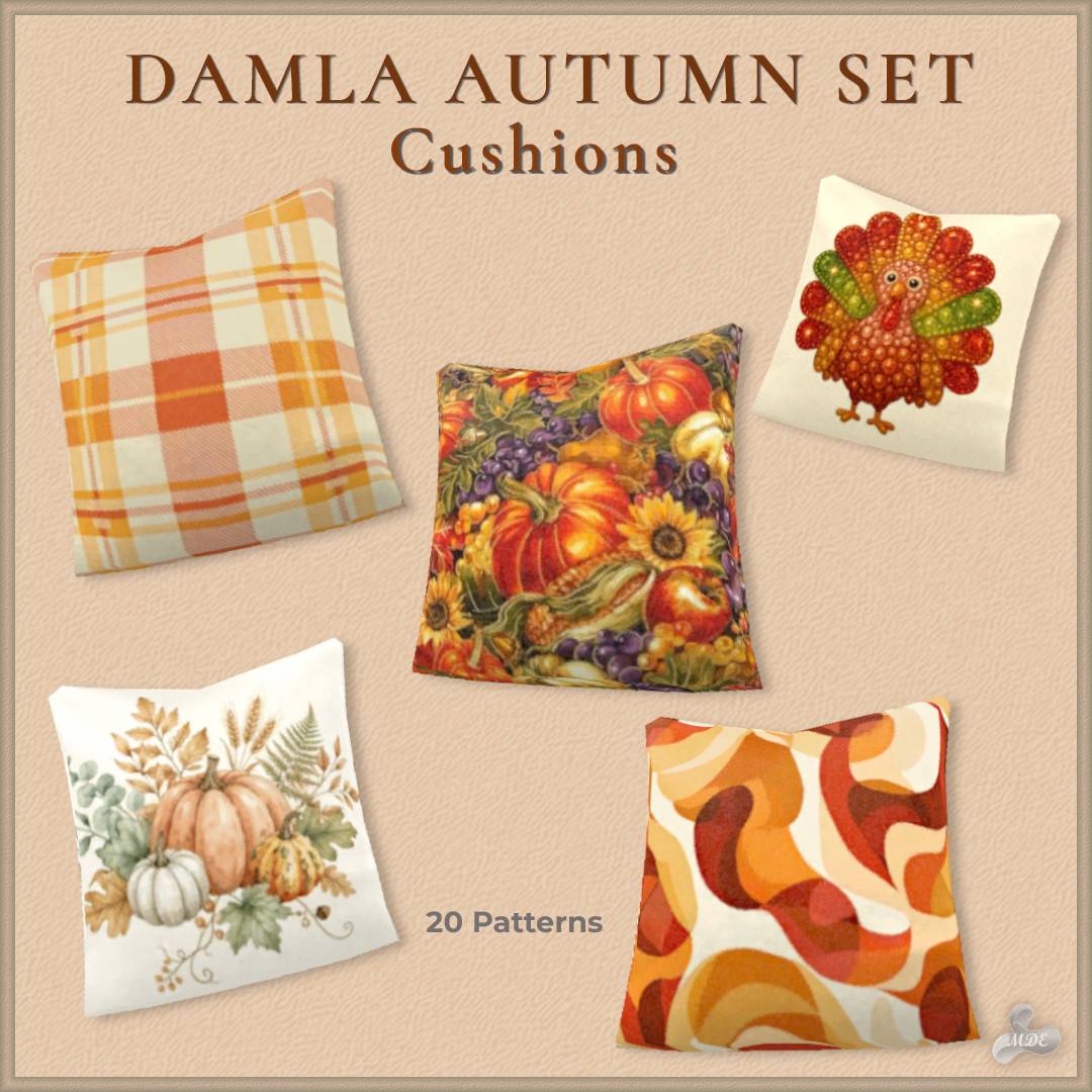 Damla Autumn Set - Cushions