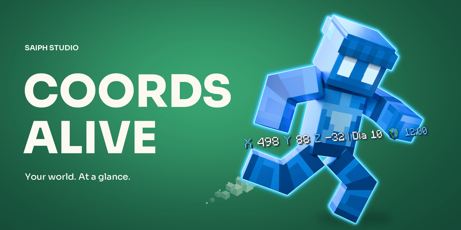 Thumbnail Follow your next adventure with coordinates, time and animated world details. Promotional Blender artwork; see the gameplay captures for the in-game HUD.