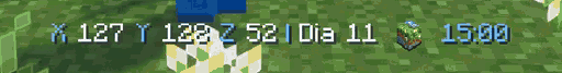 Thumbnail A close-up of the world icon flipping as you cross between biomes, captured directly from the default in-game HUD.