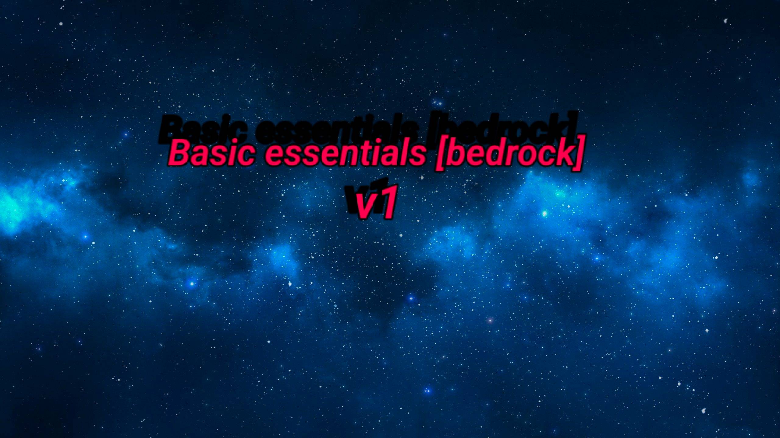 Basic essentials bedrock v1 — screenshot 6