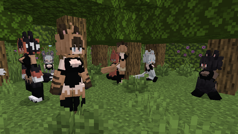 WolfGirlsV2 - Minecraft Bedrock Texture Packs - CurseForge