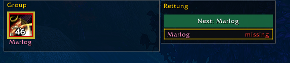 Dispellable debuffs light up; Salvation status of your group