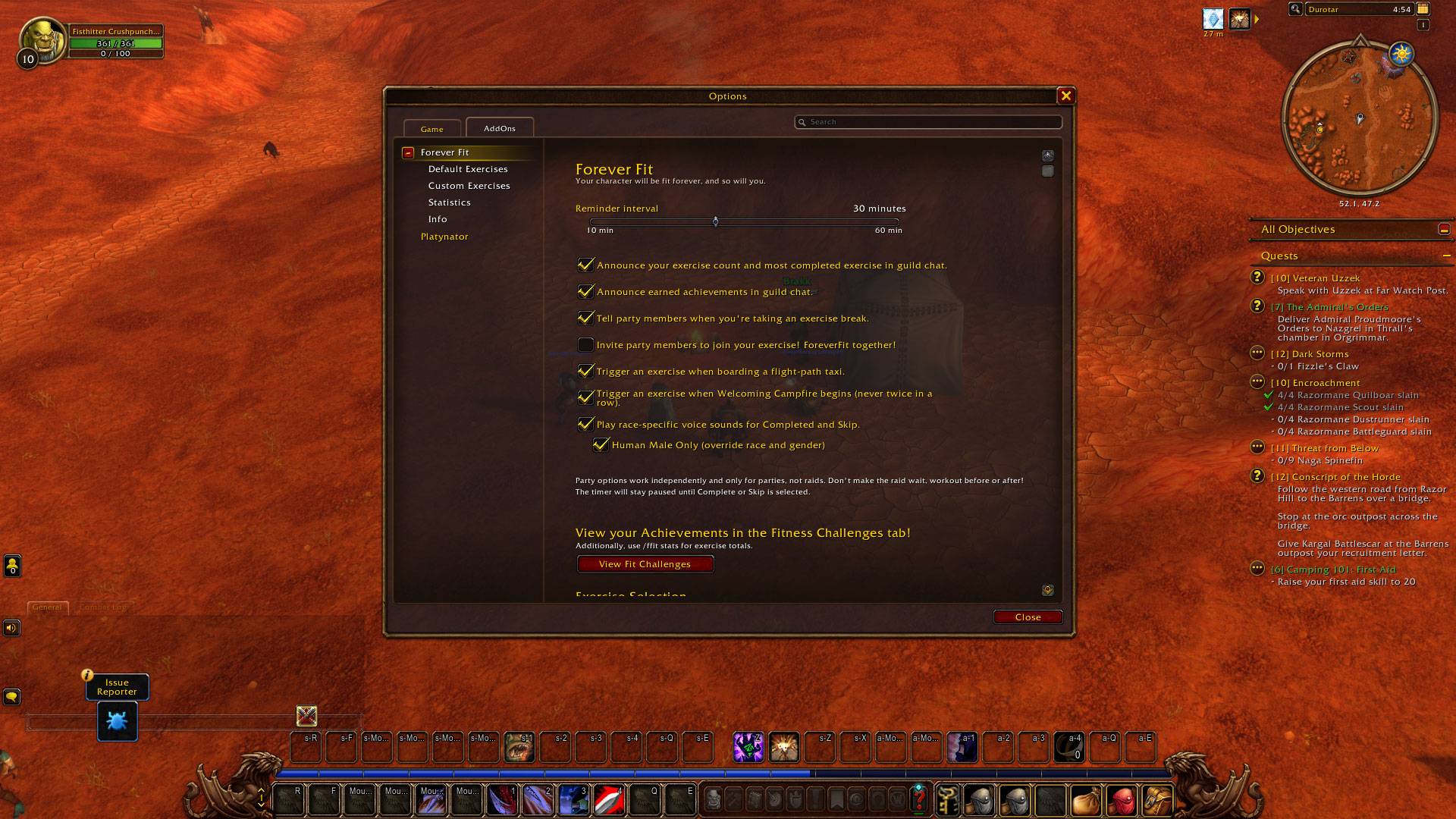 Allows for popups in various scenarios, along with in-game sounds.