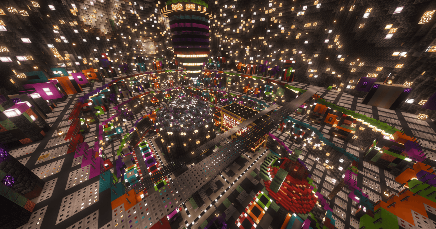 Thumbnail The inside of the space outpost of Knowhere