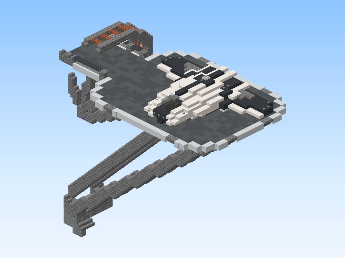 Actual build (render of the schematic or in-game screenshot).