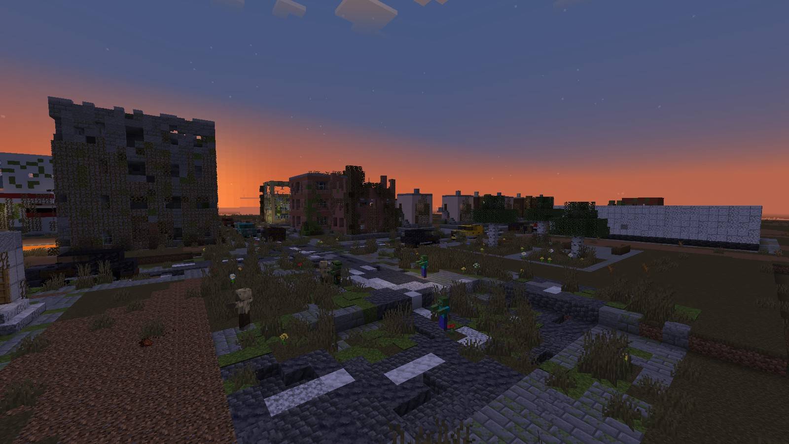 Thumbnail A ruined town past the border, and what lives there.