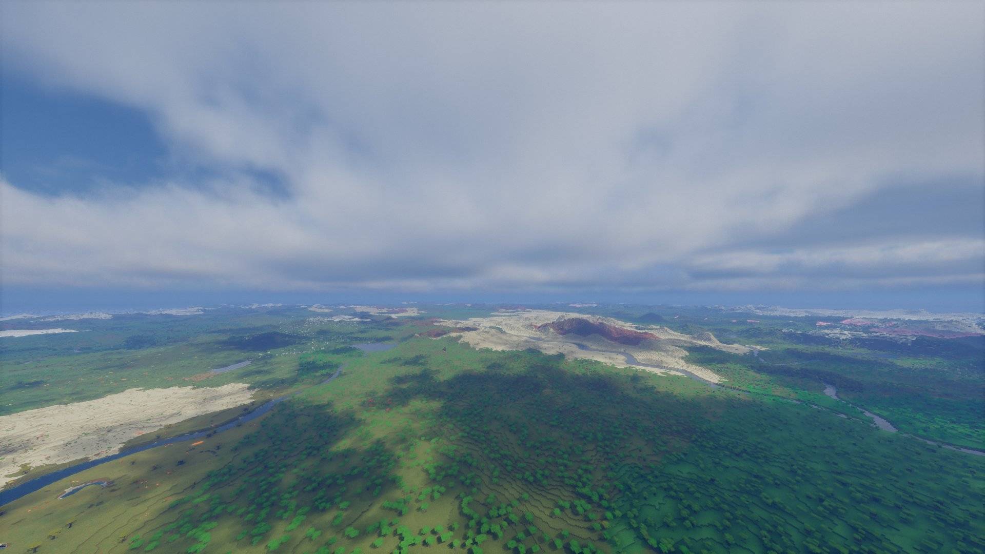 Hills to the horizon