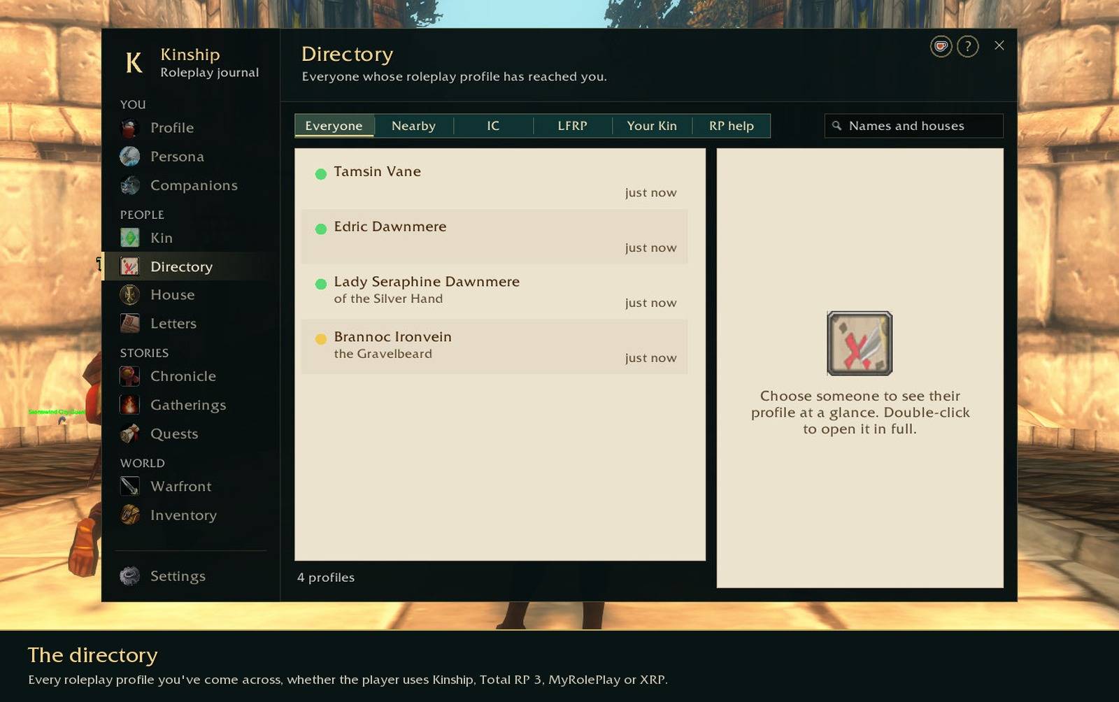 The directory