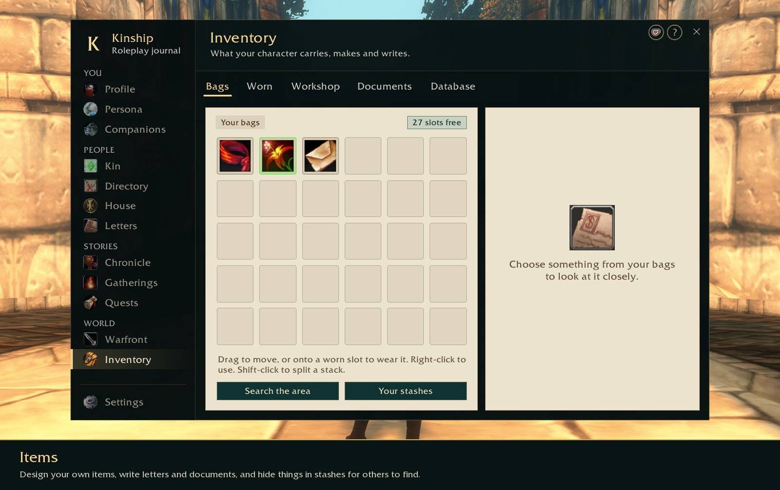 Items