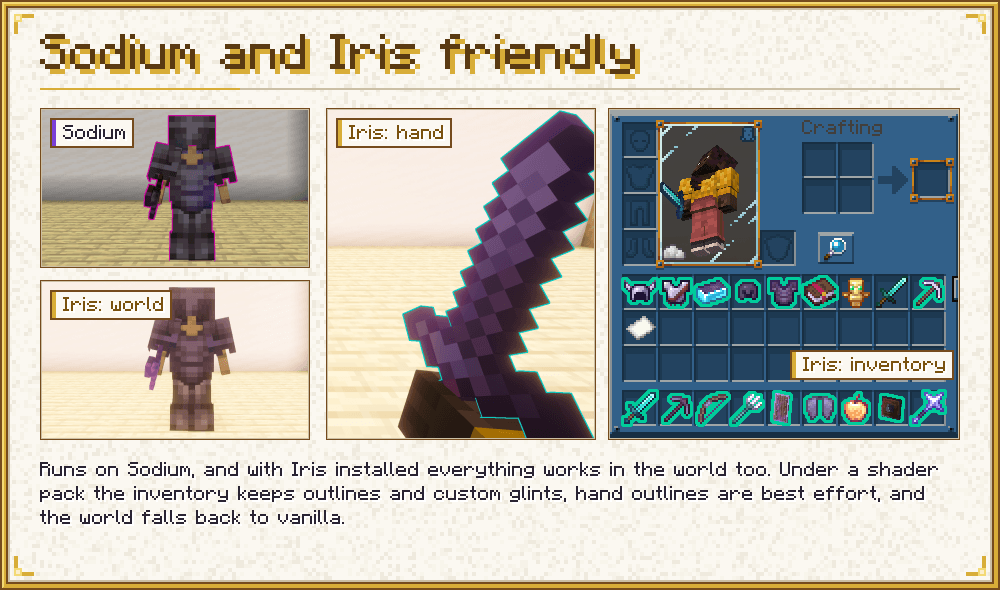Sodium and Iris friendly