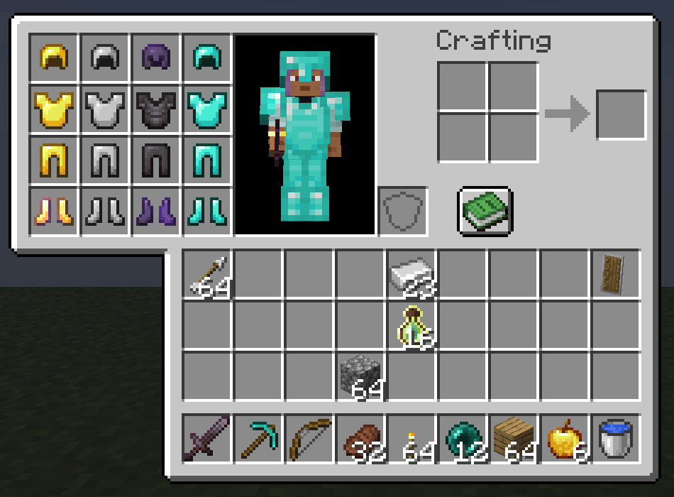 Extra armor columns next to the normal armor