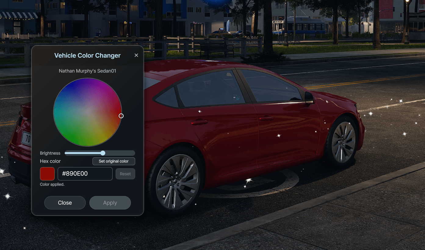 Color Changer Window