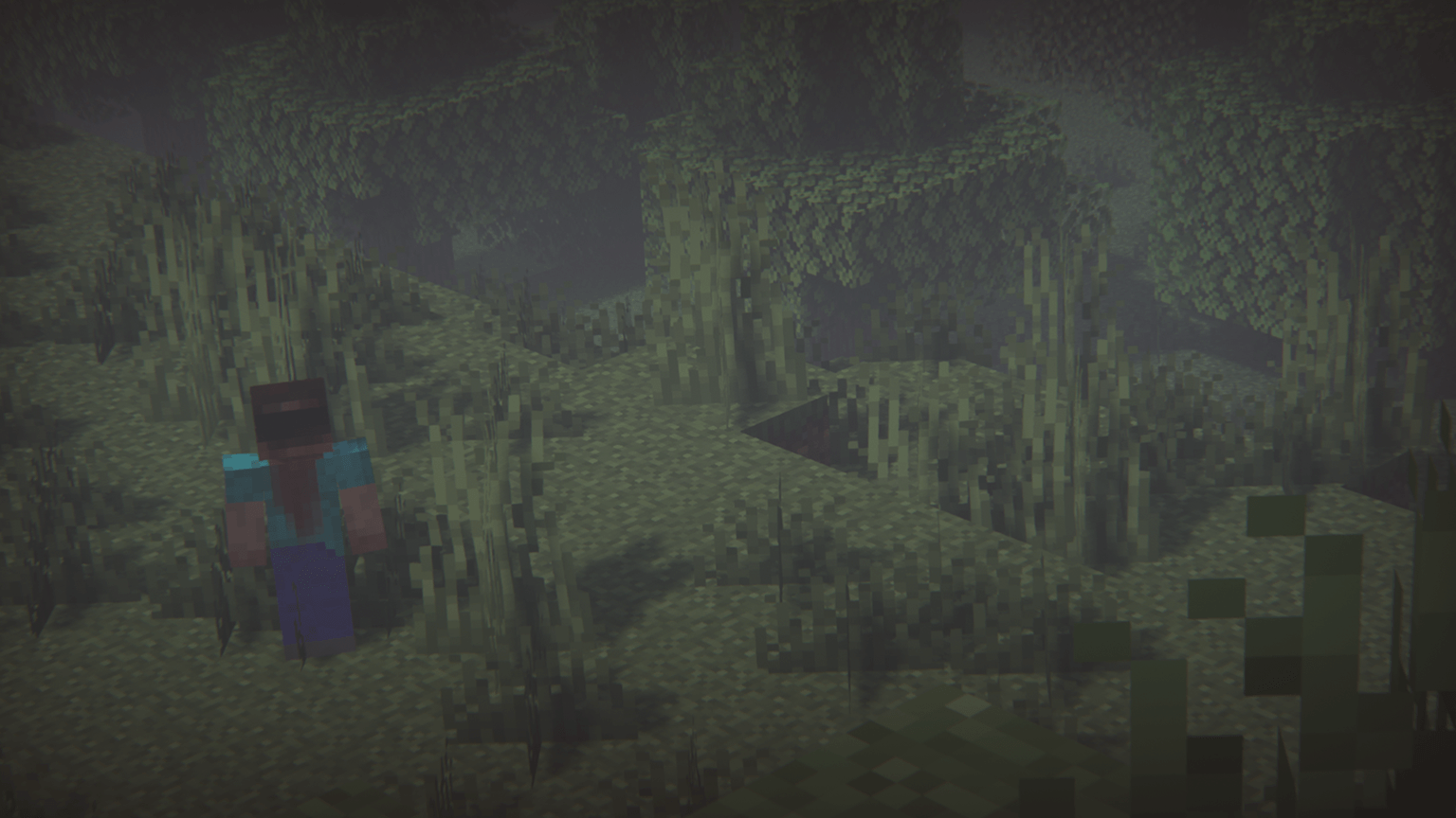 A familiar figure appears between the trees. Look away, and he might be gone.