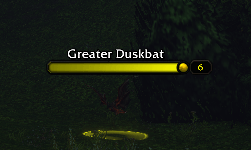Thumbnail The marker on an enemy’s health bar shows how far it is