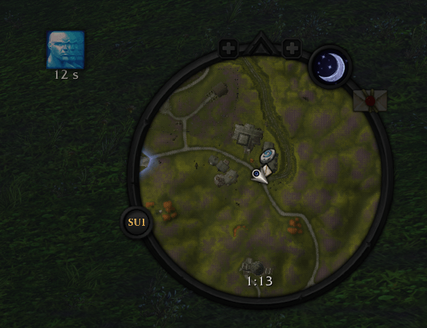 Thumbnail Buttons moved or hidden, zone bar without its frame, the addon’s button