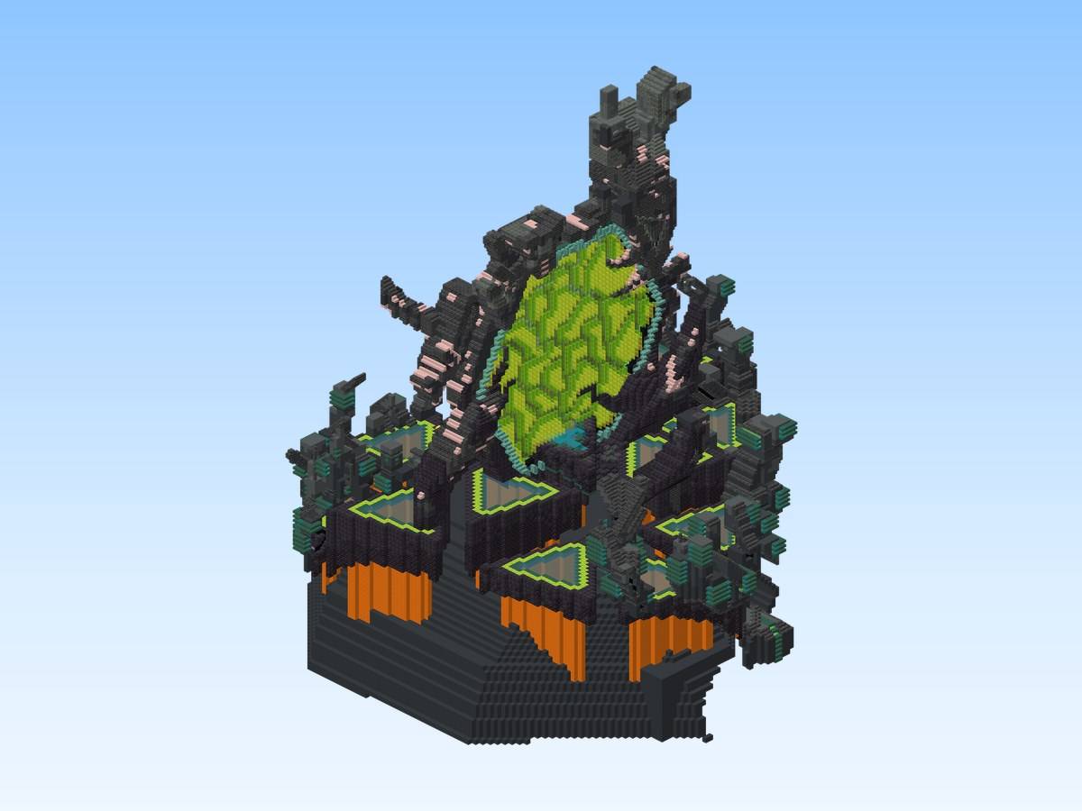 Actual build (render of the schematic or in-game screenshot).