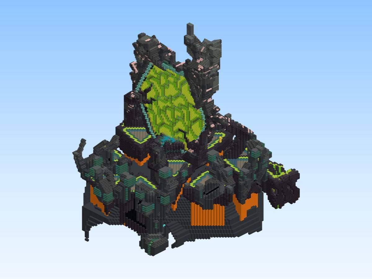 Actual build (render of the schematic or in-game screenshot).