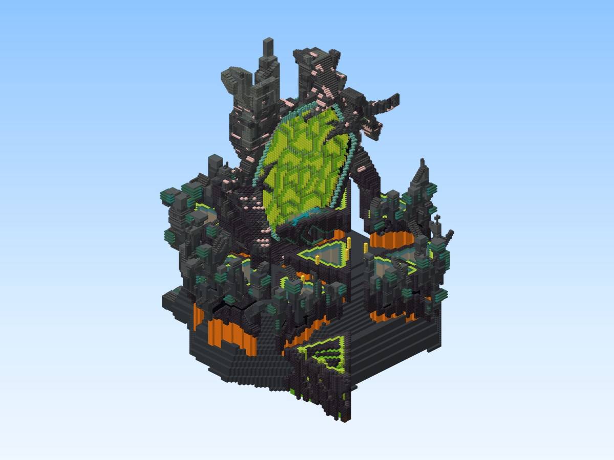 Actual build (render of the schematic or in-game screenshot).