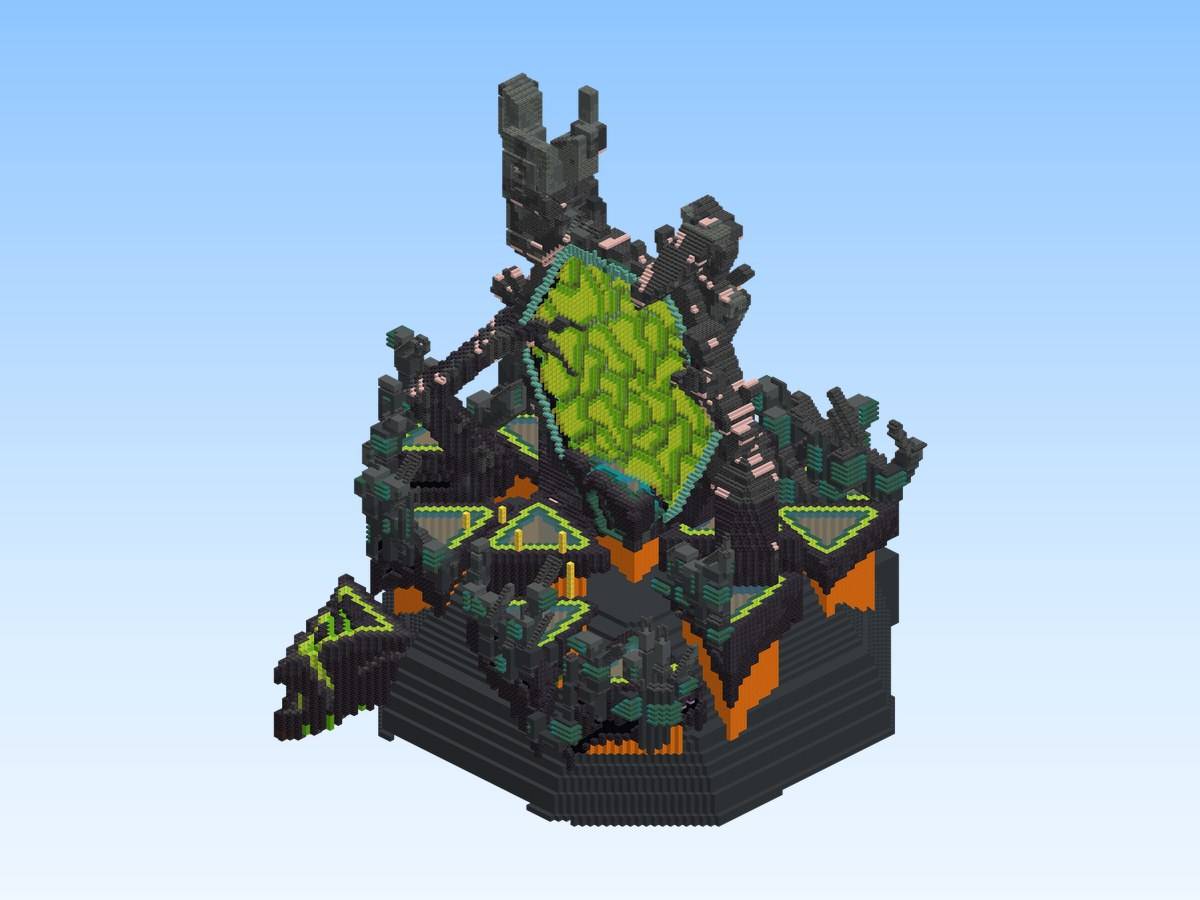 Actual build (render of the schematic or in-game screenshot).