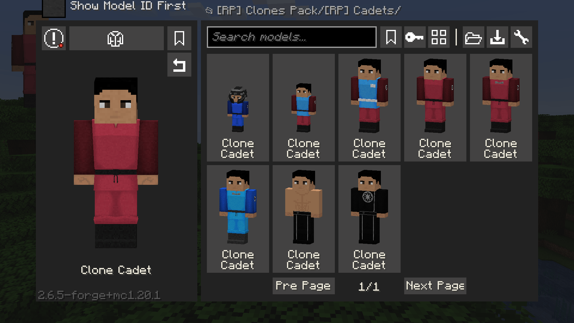 [YSM] Star Wars Grand Army Republic - Gallery - Minecraft Customization ...