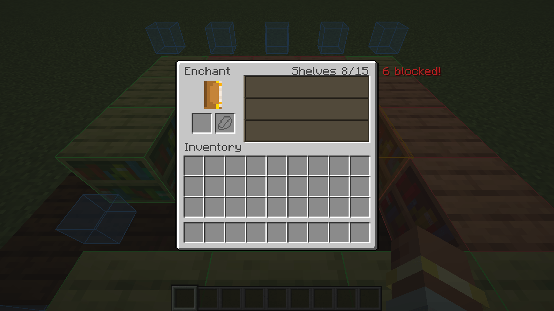 Bookshelf power in the enchanting screen