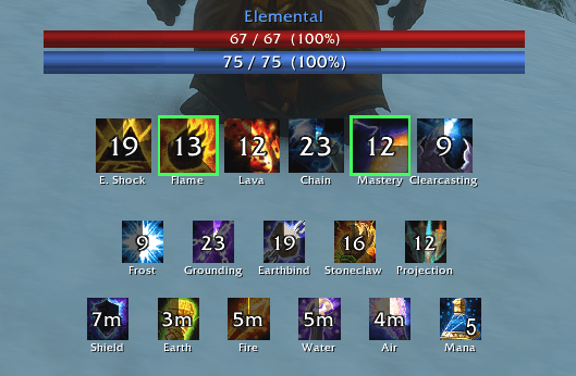 Shaman HUD in the Plain look