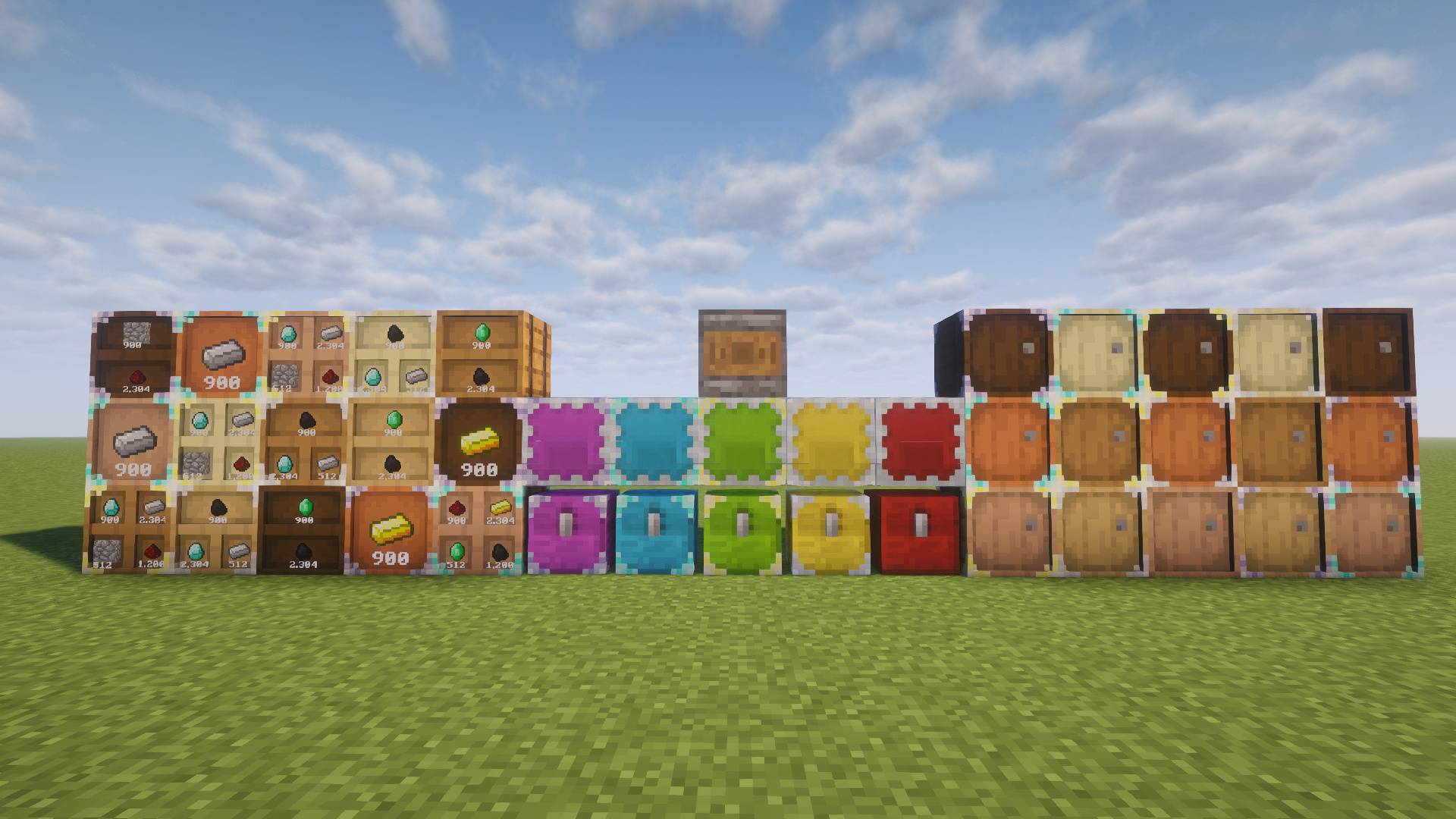 Barrels and limited barrels in every tier and colour