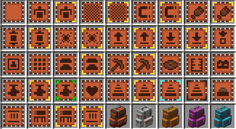 The upgrade items