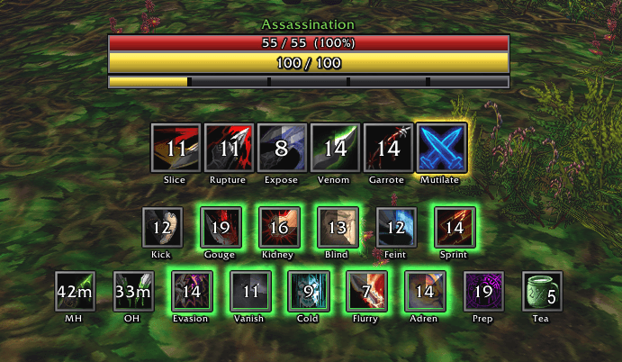 Rogue HUD in the Smooth look