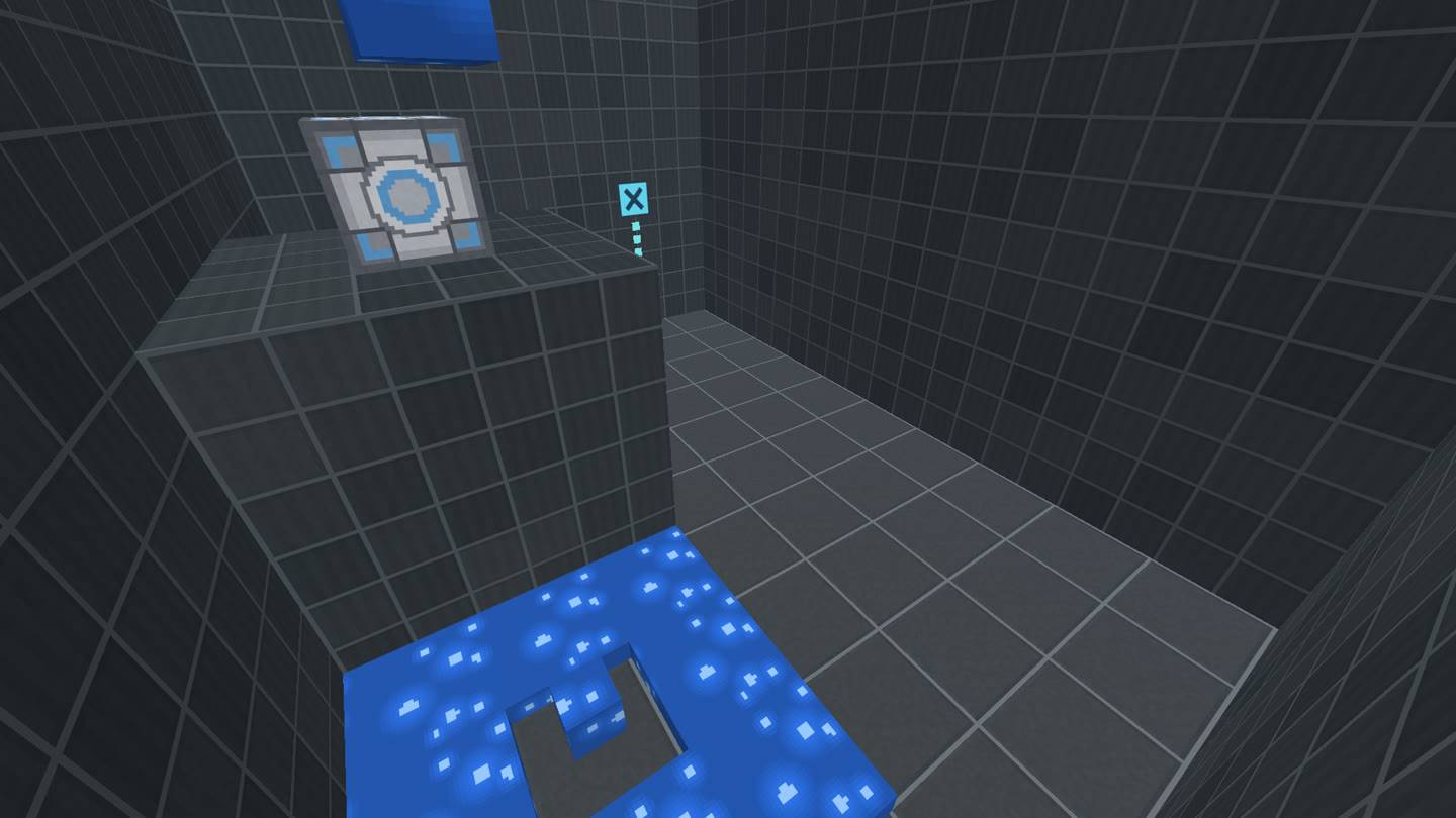 Thumbnail Paint the floor blue and jump to the ledge.