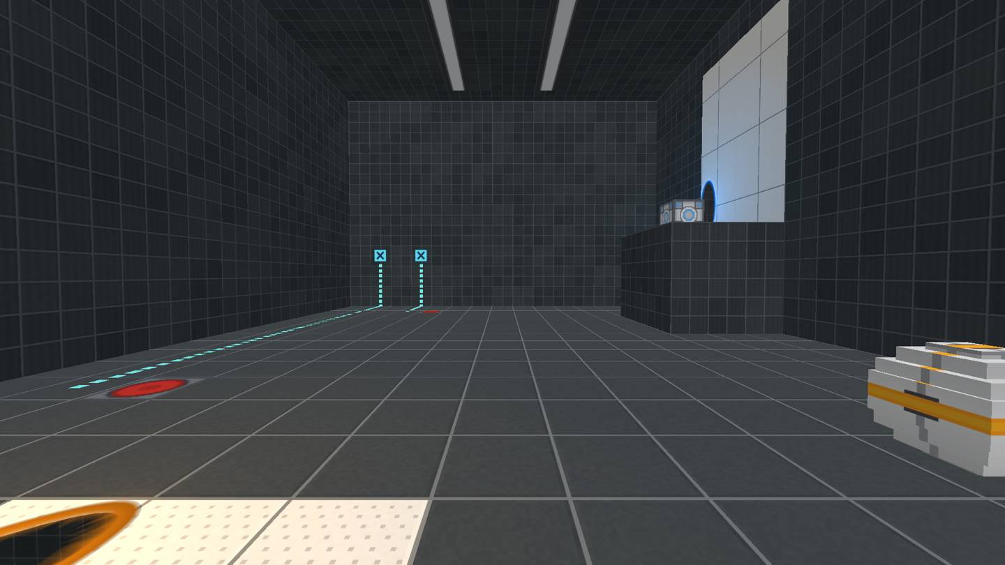 Thumbnail A cube puzzle over a goo pit.