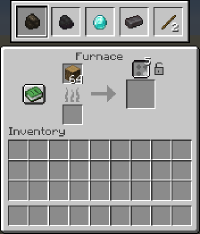 Choosing what a log smelts into