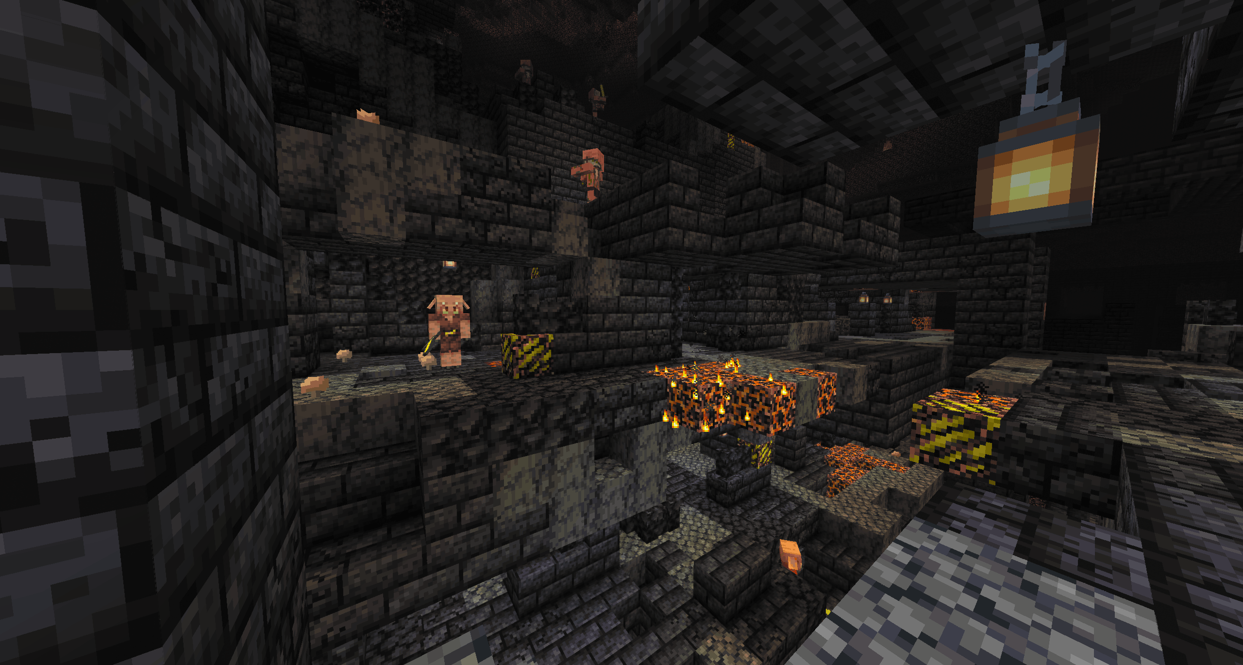 Features modern loot, such as netherite upgrade templates!