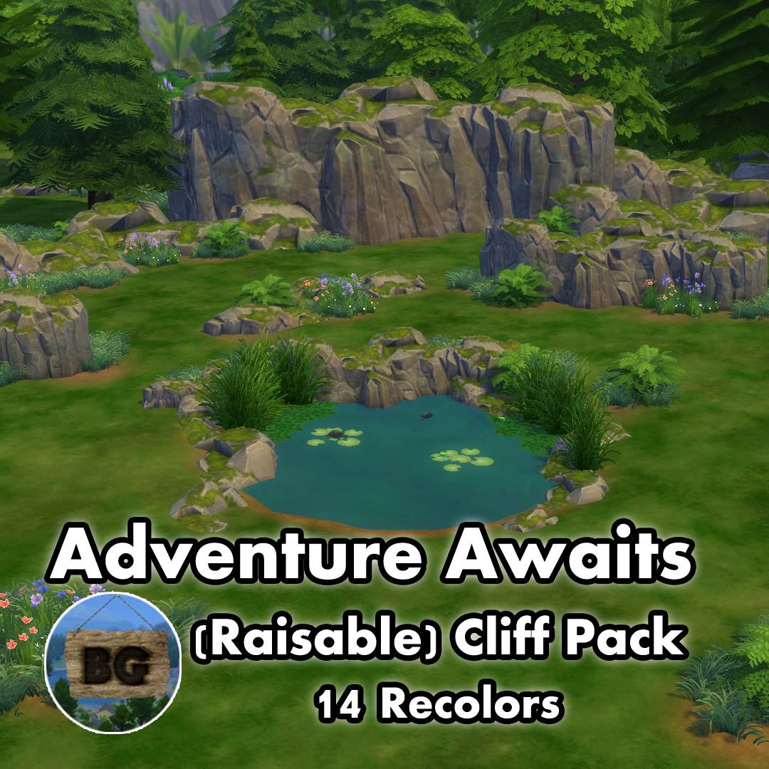 Adventure Awaits - (Raisable) Cliff Pack ~ Rocks ~ Rock ~ Boulder - The ...