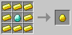 Crafting Golden Diamond