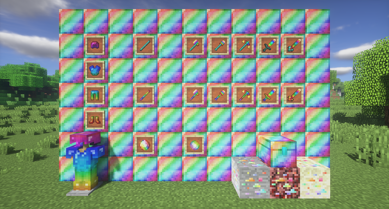 Spectrite Items and Blocks