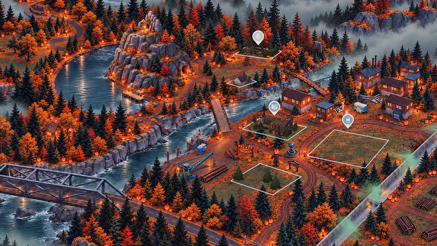 World Map Overrides: Halloween Edition - The Sims 4 Mods - CurseForge