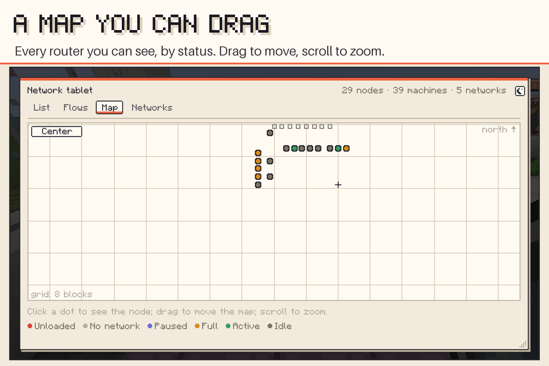 A map you can drag
