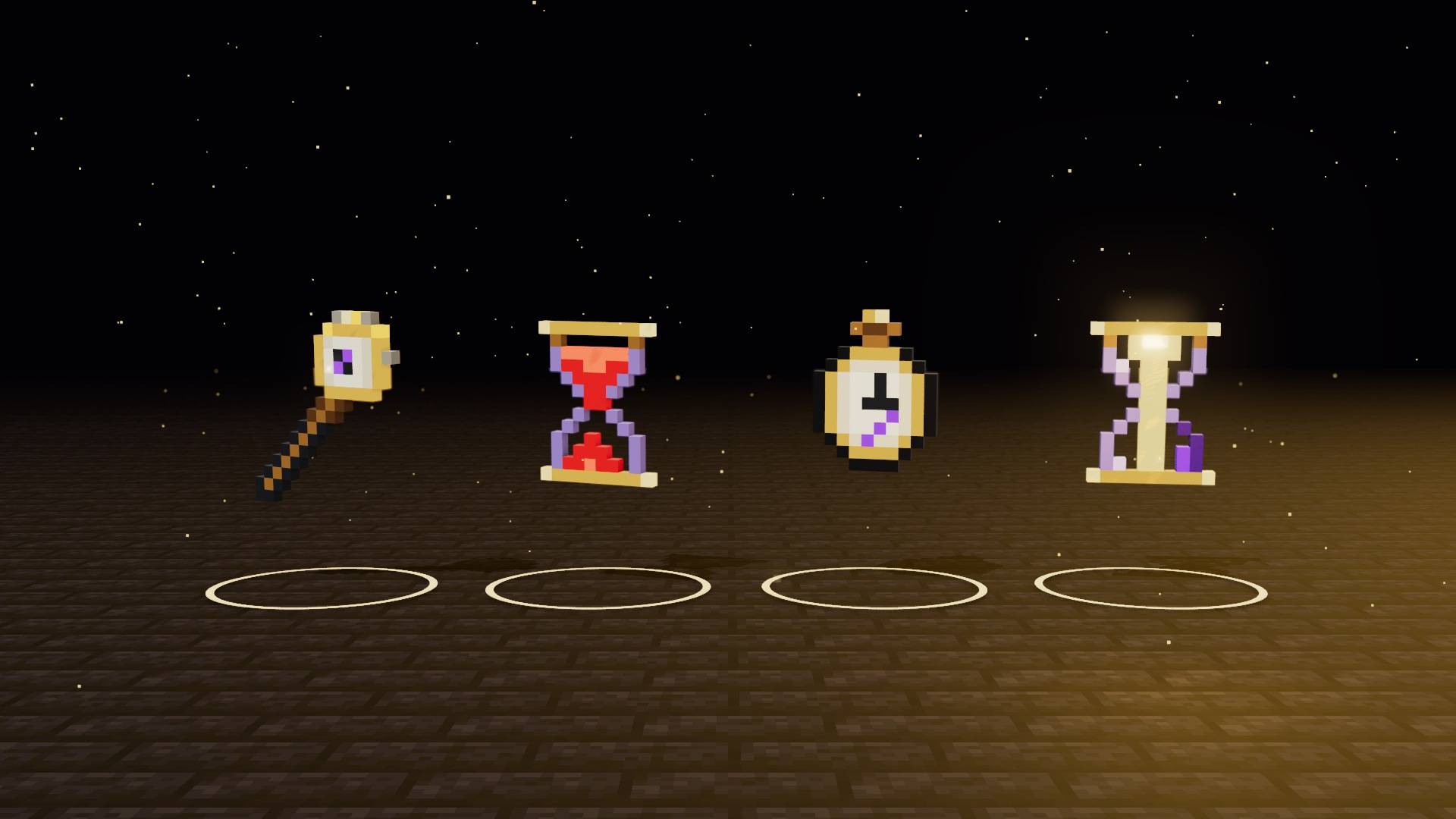 Chronophage, Hourglass Heart, Stopped Clock, Unmade Hourglass