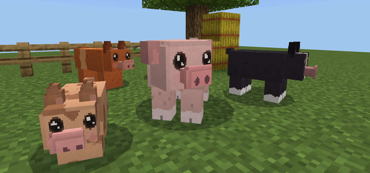 Snuffle Pigs | Minecraft PE Addons