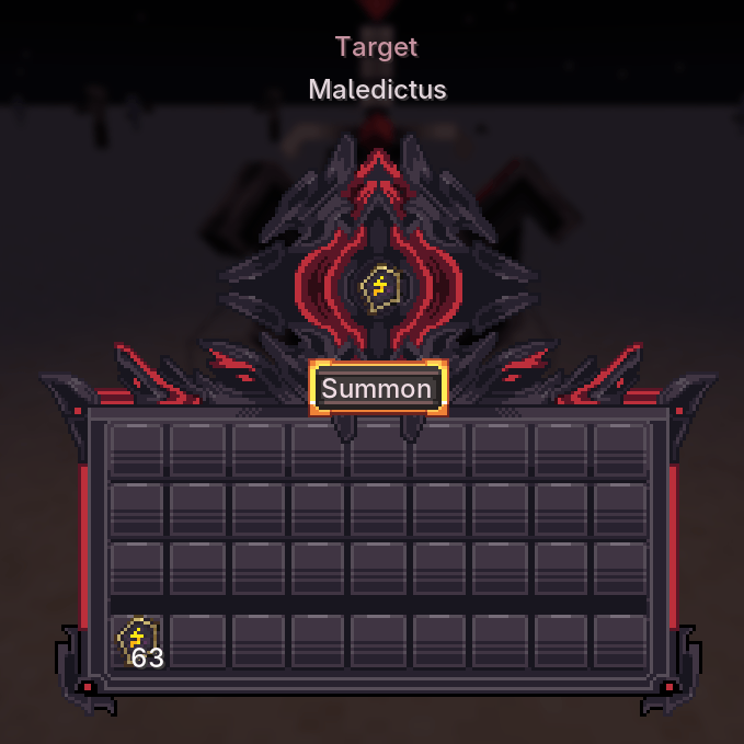Trial Sword Altar — Summoning Interface