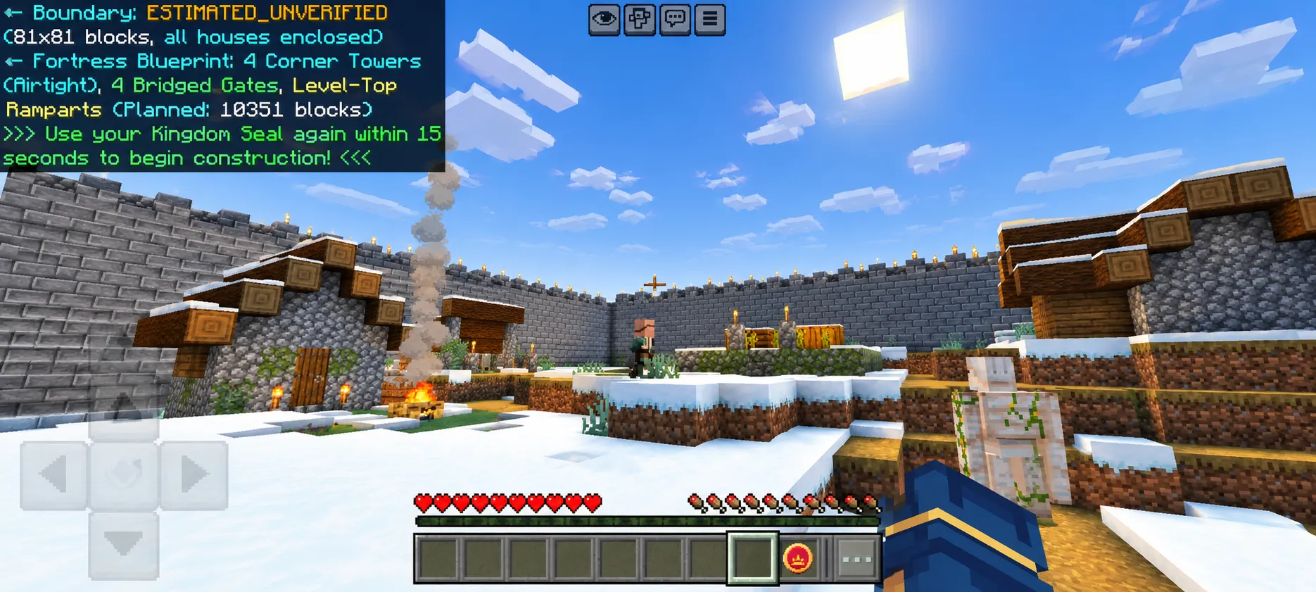 Villagers Guard : Medieval Village Walls — screenshot 4