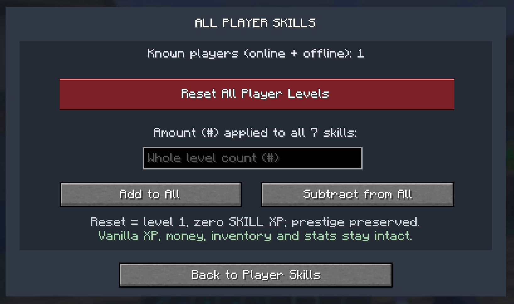 Survival Economy & Skills Progression - Minecraft Mods - CurseForge