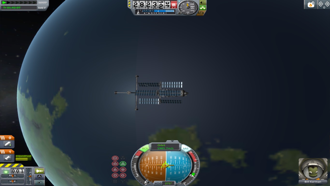 Module 1 with solar panels